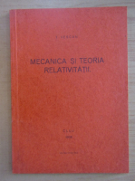 T. Vescan - Mecanica si teoria relativitatii