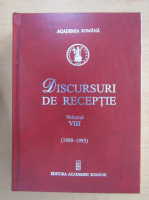 Discursuri de receptie, 1990-1995 (volumul 8)