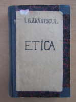 I. Gavanescul - Etica
