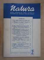 Revista Natura, nr. 2, septembrie-octombrie 1949