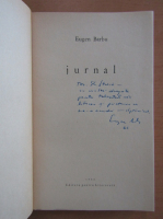 Eugen Barbu - Jurnal (cu autograful autorului)