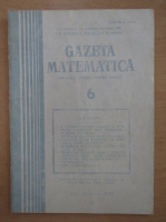 Anticariat: Gazeta Matematica, anul LXXXIX, nr. 6, 1984