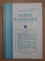 Gazeta Matematica, anul LXXXIX, nr. 8, 1984