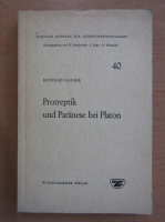 Konrad Gaiser - Protreptik und Paranese bei Platon
