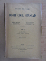 Marcel Planiol - Traite Pratique de Droit Civil Francais (volumul 2)