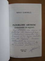 Mihai Zaborila - Panoramic artistic (cu autograful autorului)