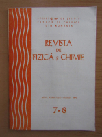 Revista de fizica si chimie, anul XXVII, nr. 7-8, iulie-august 1990