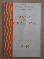 Revista de fizica si chimie, anul XXVII, nr. 9-10, septembrie-octombrie 1990