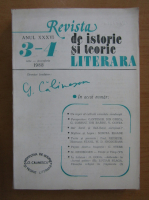 Anticariat: Revista de istorie si teorie literara, anul XXXVI, nr. 3-4, iulie-decembrie 1988