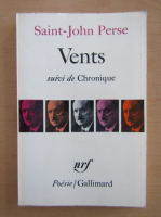 Saint John Perse - Vents