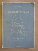 Anticariat: Teofrast - Caracterele (1943)