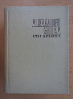 Alexandru Ghika - Opera matematica