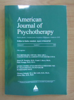 Anticariat: American Journal of Psychotherapy, vol. 62, nr. 1, 2008