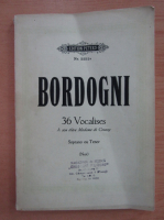 Bordogni. 36 vocalises