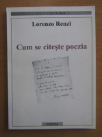 Lorenzo Renzi - Cum se citeste poezia