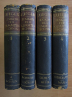Luegers Lexikon der Gesamten Technik (4 volume)