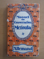 Manuel de conversation Metoula. Allemand