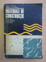 Nicolae Nicolescu - Materiale de constructie