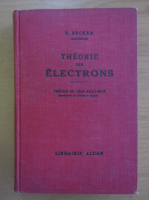 R. Becker - Theorie des electrons