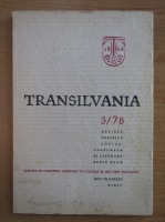 Revista Transilvania, anul VII, nr. 3, 1978