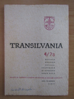 Revista Transilvania, anul VII, nr. 4, 1978