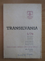 Revista Transilvania, anul VII, nr. 5, 1978