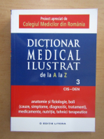 Anticariat: Dictionar medical ilustrat (volumul 3, CIS-DEN)