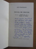 Geo Dumitrescu - Nevoia de cercuri (cu autograful autorului)