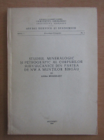 Lidia Minzararu - Studiul mineralogic si petrografic al corpurilor subvulcanice din partea de NW a muntilor Bargau