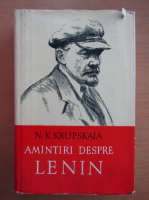 N. K. Krupskaia - Amintiri despre Lenin
