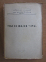Studii de geologie tehnica