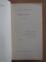 Virgil Teodorescu - Semicerc (cu autograful autorului)