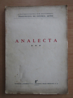 Analecta (volumul 3, 1946)