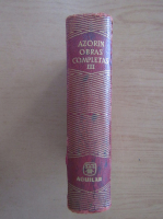 Azorin - Obras Completas (volumul 3)