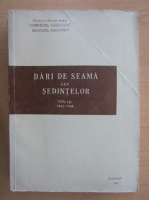 Dari de seama ale sedintelor (volumul 51, partea a II-a)