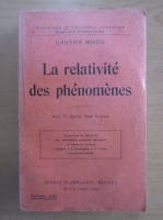 Gaston Moch - La relativite des phenomenes