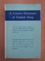 William Freeman - A Concise Dictionary of English Slang