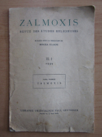 Zalmoxis. Revue des Etudes Religieuses