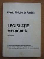 Legislatie medicala (volumul 2)