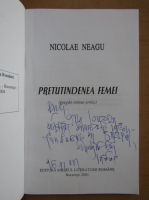 Anticariat: Nicolae Neagu - Pretutindenea femei (cu autograful autorului)