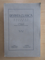 Revista Clasica, tomul IX-X, 1937-1938