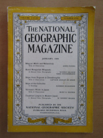 Revista The National Geographic Magazine, volumul LXXIII, nr. 1, ianuarie 1938