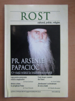 Rost, Revista de cultura crestina si politica, anul III, nr. 28, iunie 2005