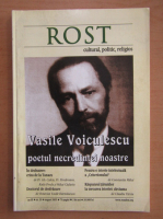 Rost, Revista de cultura crestina si politica, anul III, nr. 30 august 2005