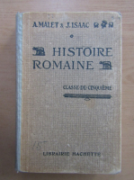 Albert Malet - Histoire romaine