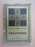 Anticariat: Ce spune Biblia despre vrajitorie