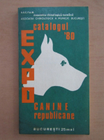 Expo Canine Republicane, catalogul 1980