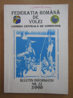 Federatia Romana de Volei. Buletin informativ, nr. 22, 1996