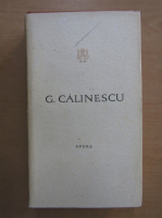 Anticariat: George Calinescu - Opere (volumul 5)
