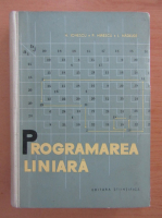 Anticariat: H. Ionescu - Programarea liniara